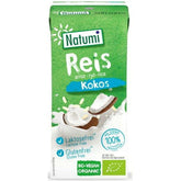 Gluten-free rice and coconut drink ORGANIC 200 ml - NATUMI